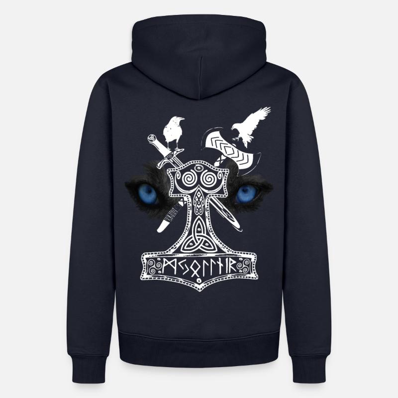 Thor - Männer Premium Bio Hoodie - Navy