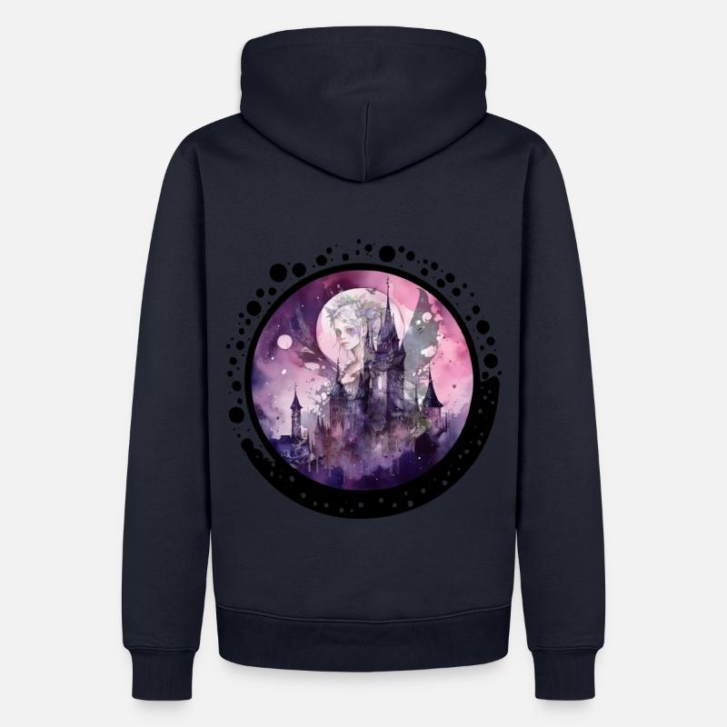 CircleFairy - Männer Premium Bio Hoodie - Navy