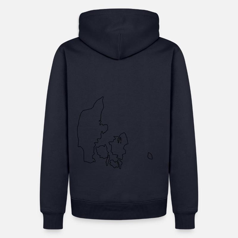 denmark,dänemark - Männer Premium Bio Hoodie - undefined