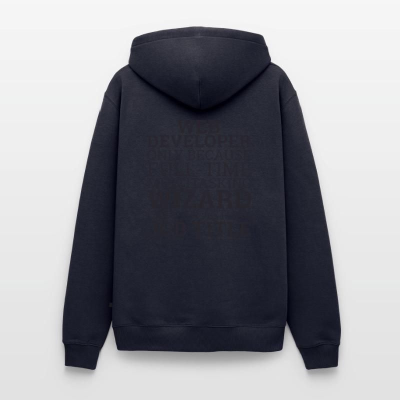 "Web Developer Wizard | Web Developer" Men’s Premium Organic Hoodie