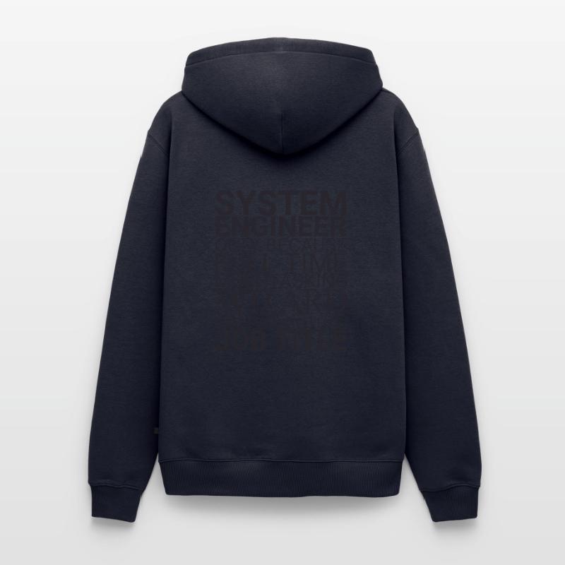 "System Engineer Wizard | System Technology" Men’s Premium Organic Hoodie