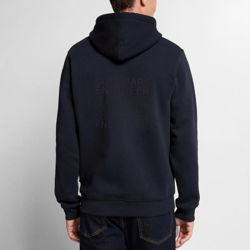 "Software Engineer Guesswork | Programming" Men’s Premium Organic Hoodie