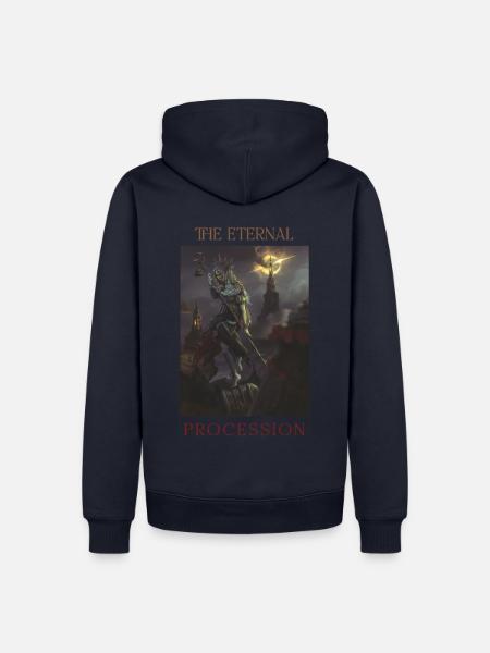 The Eternal Procession - Männer Premium Bio Hoodie - Navy