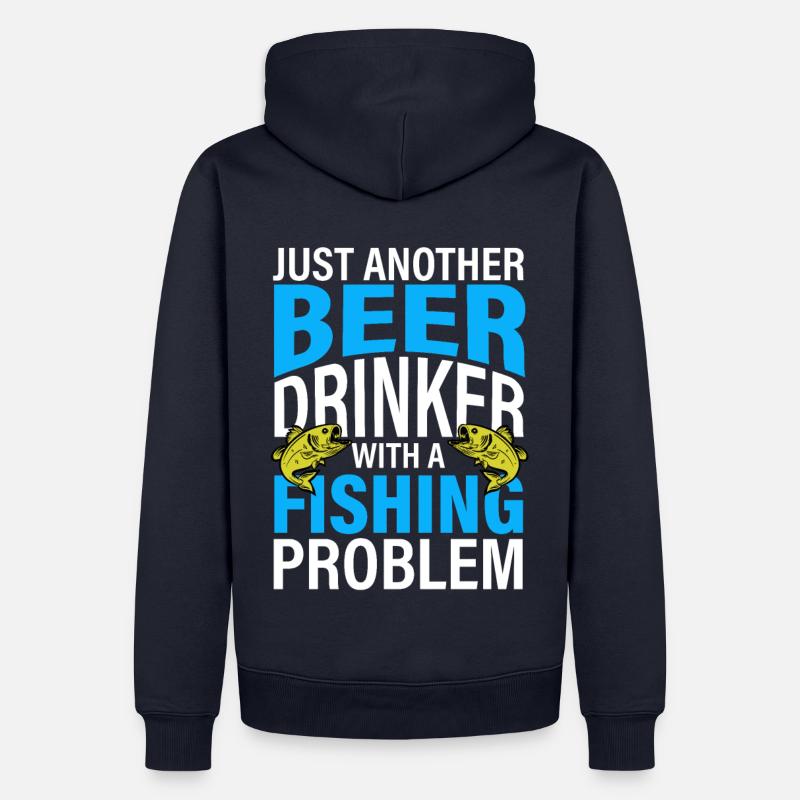 Beer Problem - Männer Premium Bio Hoodie - Navy