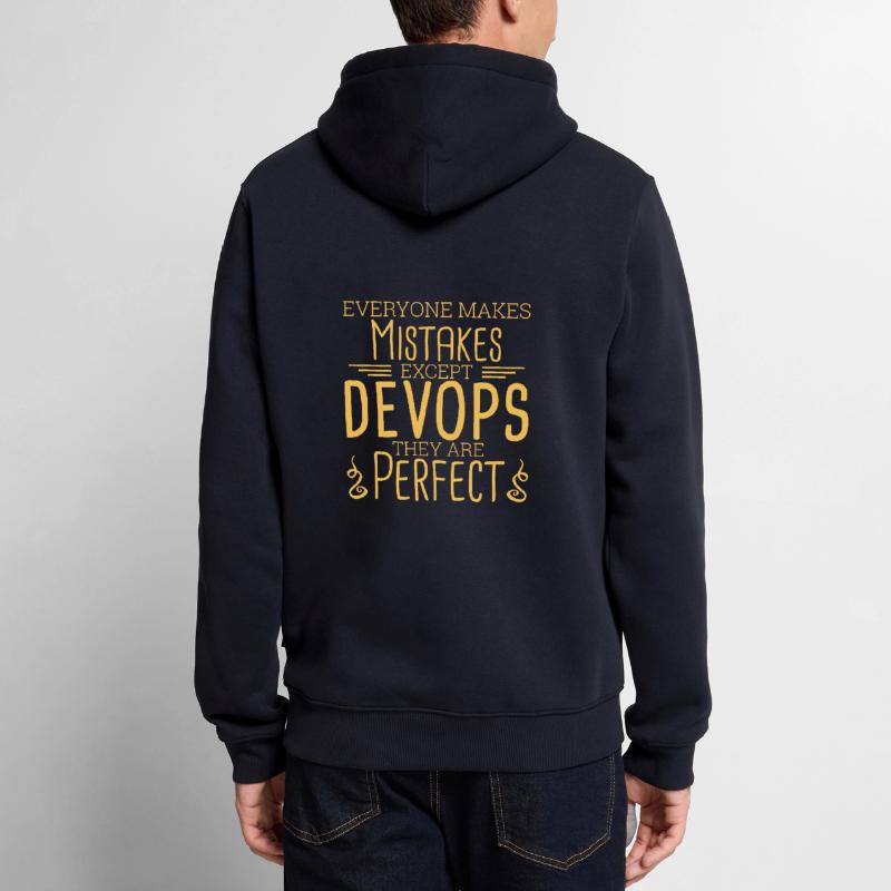 "DevOps Perfect | Software Development" Men’s Premium Organic Hoodie