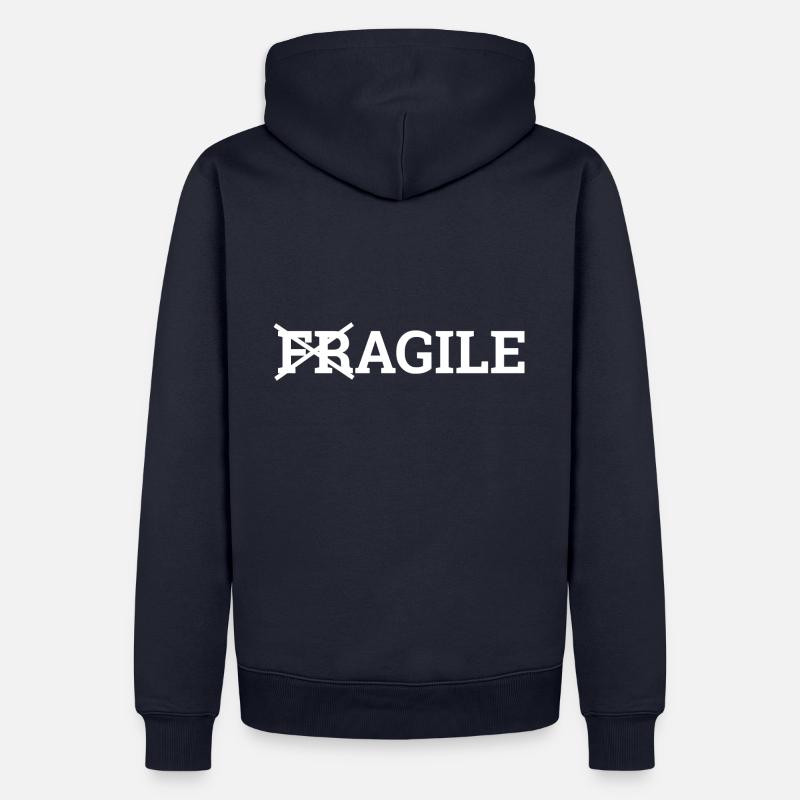 « Scrum Agile » | Scrum Master - Sweat à capuche Premium bio Homme - bleu marine