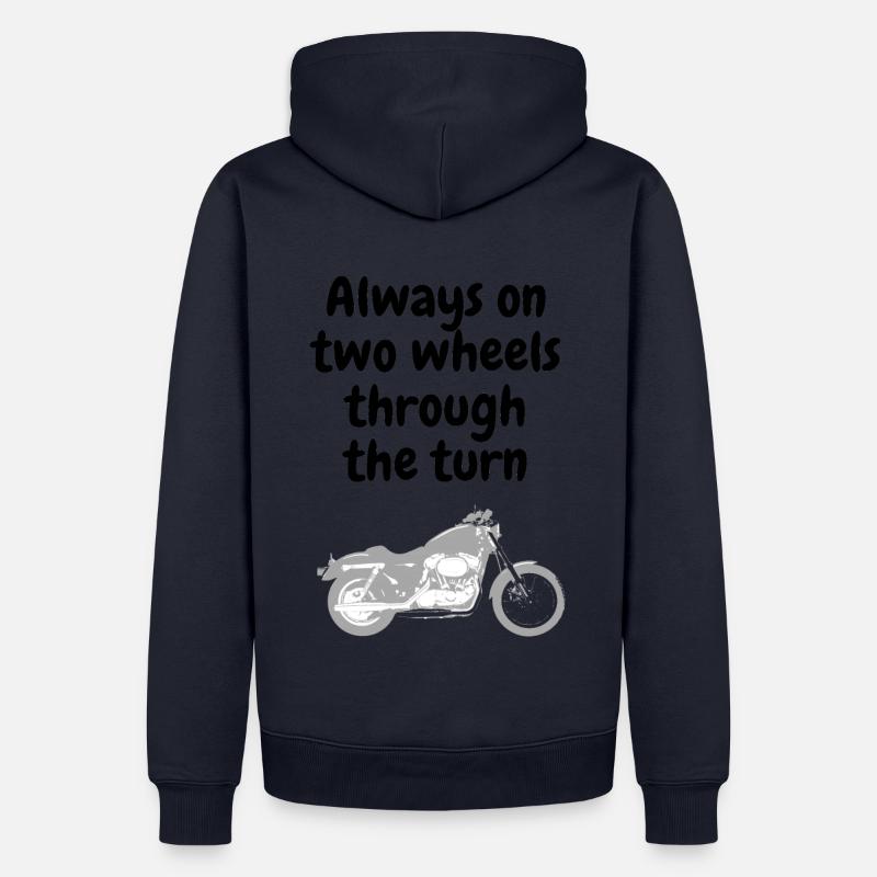 Assez normal non ? - Sweat à capuche Premium bio Homme - bleu marine