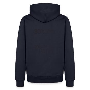 « Complaining Preparing Data » | Data Scientist - Sweat à capuche Premium bio Homme - bleu marine - Dos - Nico (187cm)