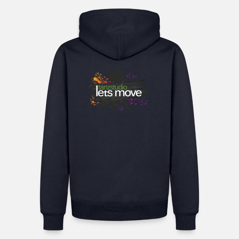 Tanzstudio Let's Move - Männer Premium Bio Hoodie - Navy