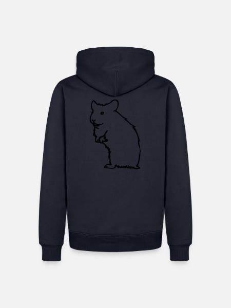 hamsters - Men’s Premium Organic Hoodie -