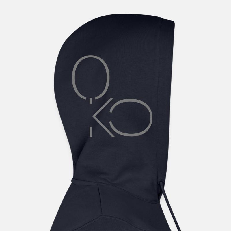 Oberkochen - Oko - Männer Premium Bio Hoodie - Navy