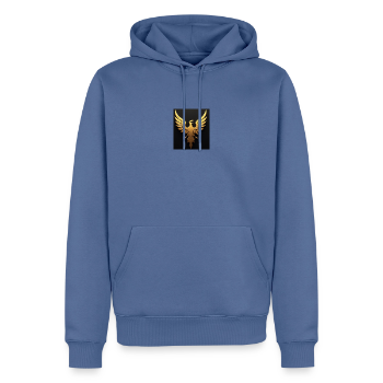 DMS Active | Kongelig Guldemblem - Herre Premium økologisk hoodie