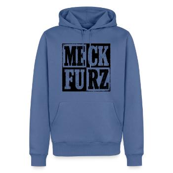 Merz muss weg - CDU AFD Politik Bundeskanzler - Männer Premium Bio Hoodie - Taubenblau - Vorne - Nico (187cm)