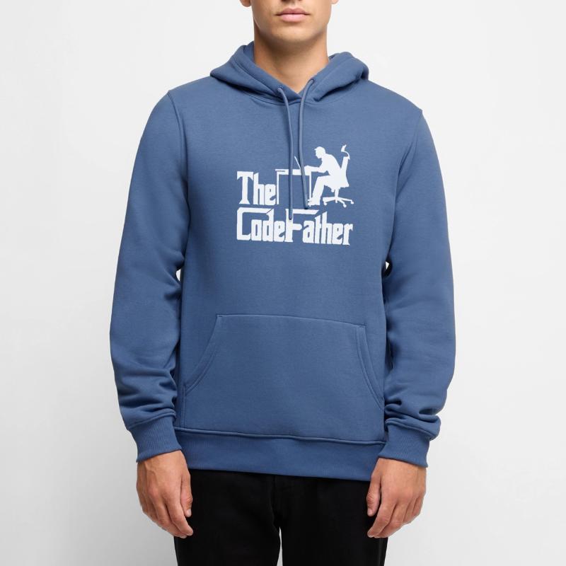 The Codefather Programmer Coder Developer Software Männer Premium Bio Hoodie
