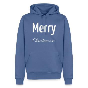 statement animal lover beach holiday awkward badge - Männer Premium Bio Hoodie - Taubenblau - Vorne - Nico (187cm)