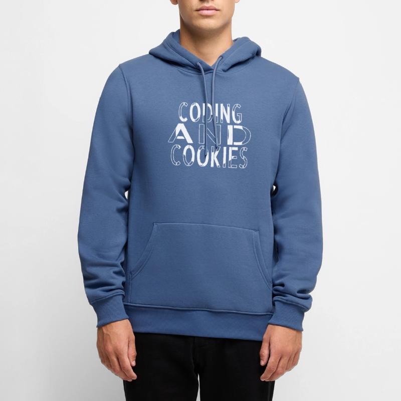 informatics computers programming computer Männer Premium Bio Hoodie