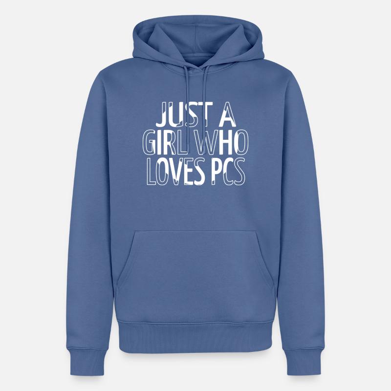 Programmation informatique C Sharp Programmation Humour - Sweat à capuche Premium bio Homme - bleu pigeon