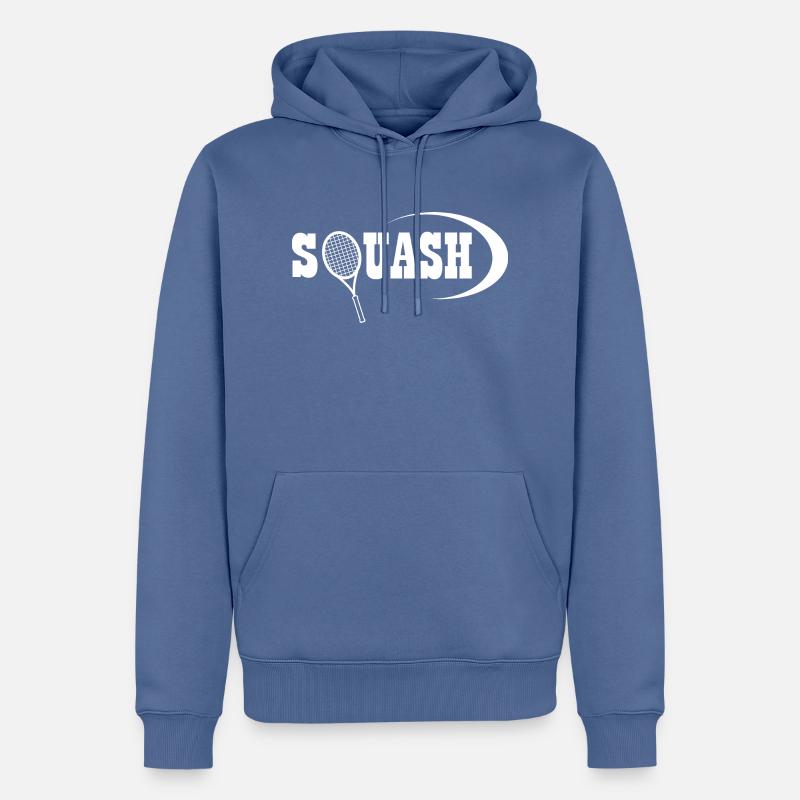 Squash - Männer Premium Bio Hoodie - Taubenblau