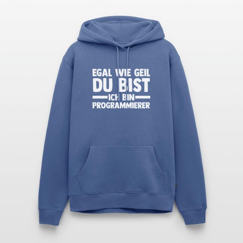 Programmieren Entwickler Coder Programmierer Männer Premium Bio Hoodie
