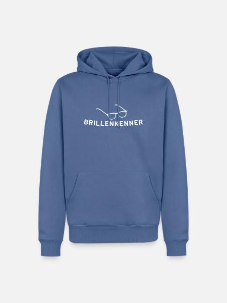 Brillenverkäufer Optiker Optik Geschenk Idee - Männer Premium Bio Hoodie - Taubenblau