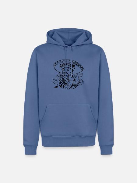 El Sektor Mexico - Männer Premium Bio Hoodie - Taubenblau