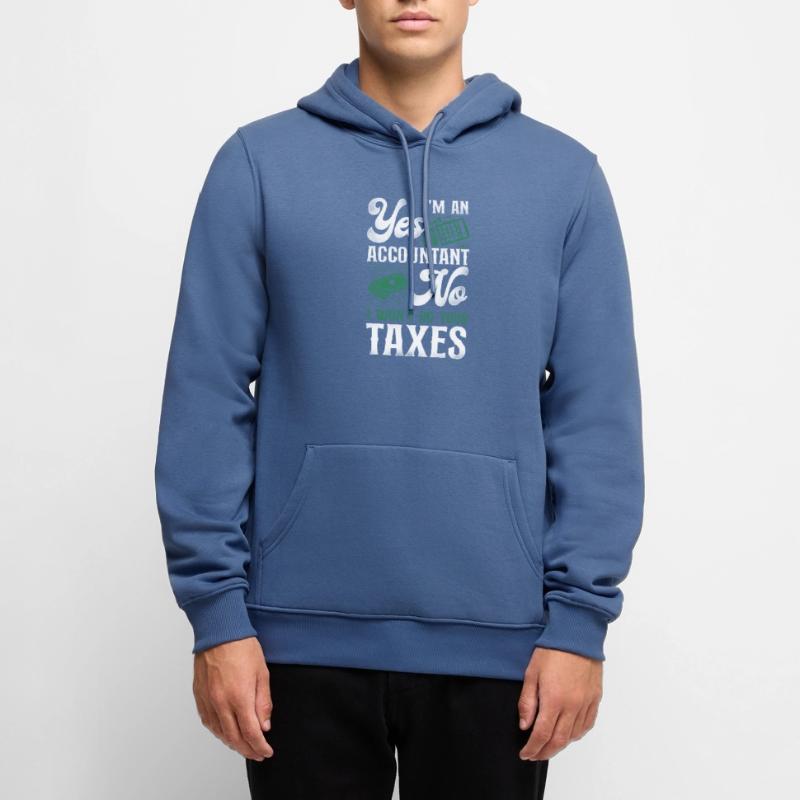 Comptable Comptable Comptable Comptabilité Sweat à capuche Premium bio Homme
