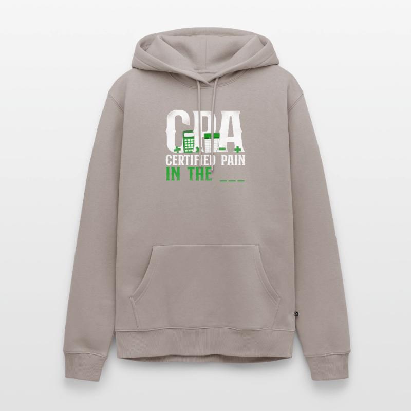 Comptable Comptable Comptable Comptabilité Sweat à capuche Premium bio Homme