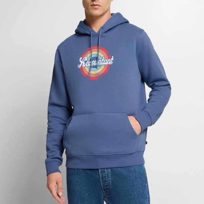 Comptable Comptable Comptable Comptabilité Sweat à capuche Premium bio Homme