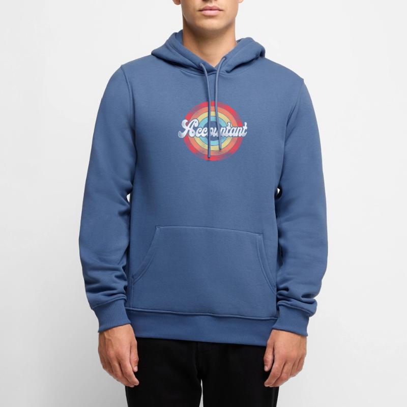 Comptable Comptable Comptable Comptabilité Sweat à capuche Premium bio Homme