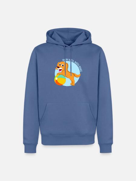 Hundeliebhaber Welpe Züchter Tier Haustier Hundeha - Männer Premium Bio Hoodie - Taubenblau