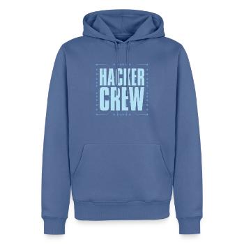 Programmierer Coder Software Entwickler - Männer Premium Bio Hoodie - Taubenblau - Vorne - Nico (187cm)