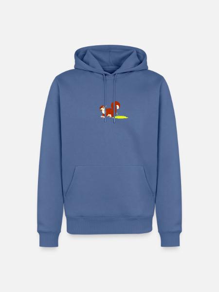 Soachkatzl - Das Oachkatzl 2.0 - Männer Premium Bio Hoodie - Taubenblau