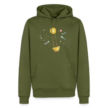 Lemonade Lemon Lemonade Lemonade Lemonade Stand Design - Men’s Premium Organic Hoodie - khaki - Front - Nico (187cm)