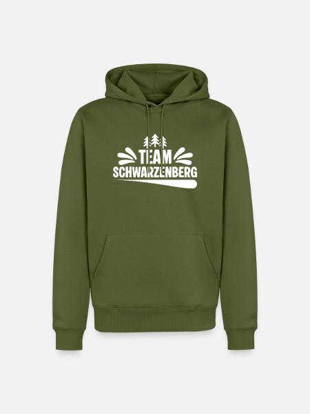 Team Schwarzenberg - Männer Premium Bio Hoodie - Khaki