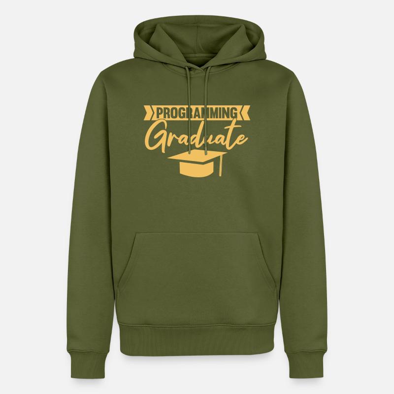 Programmierer Coder Software Entwickler - Männer Premium Bio Hoodie - Khaki