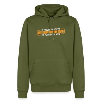 If Your Parents Aren't Accepting Of Your Identity4 - Männer Premium Bio Hoodie - Khaki - Vorne - Nico (187cm)