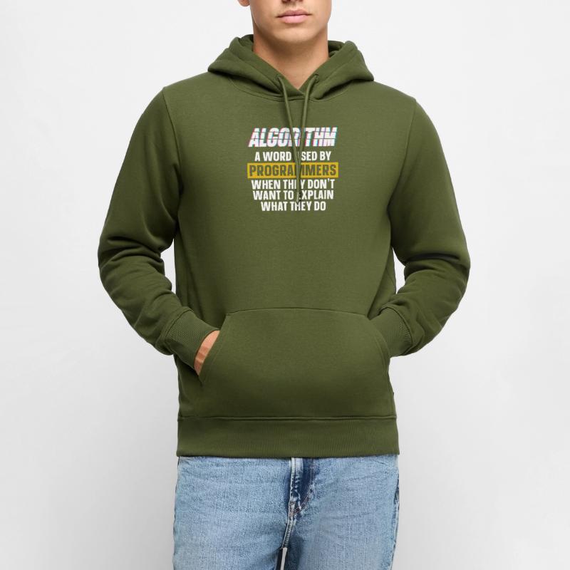Programmer Coder Software Developer Men’s Premium Organic Hoodie