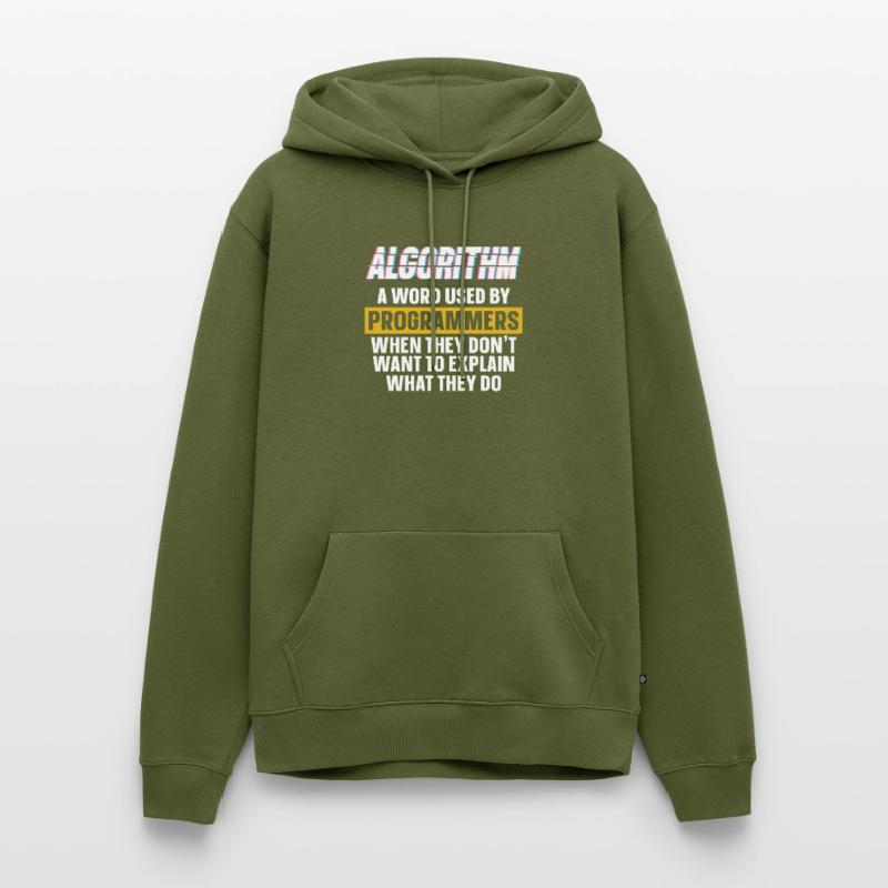 Programmer Coder Software Developer Men’s Premium Organic Hoodie