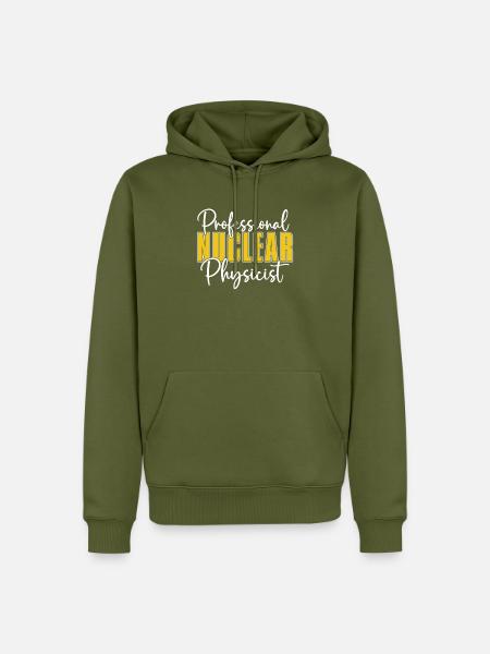 Physik Physiker - Männer Premium Bio Hoodie - Khaki