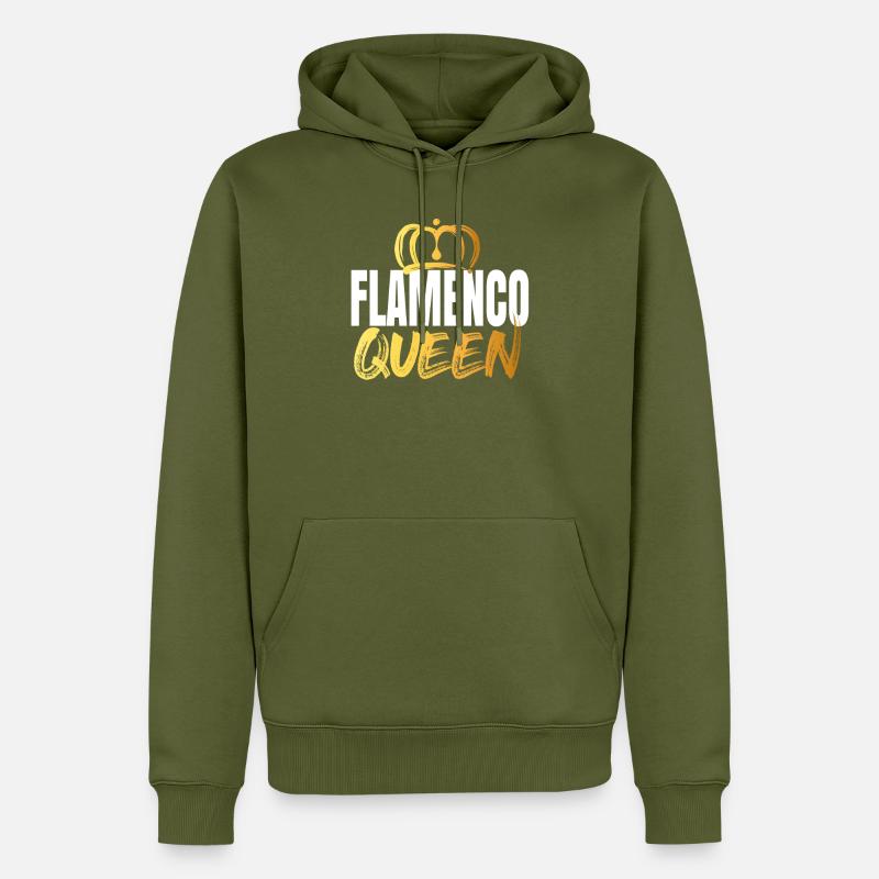 Flamenco - Männer Premium Bio Hoodie - Khaki