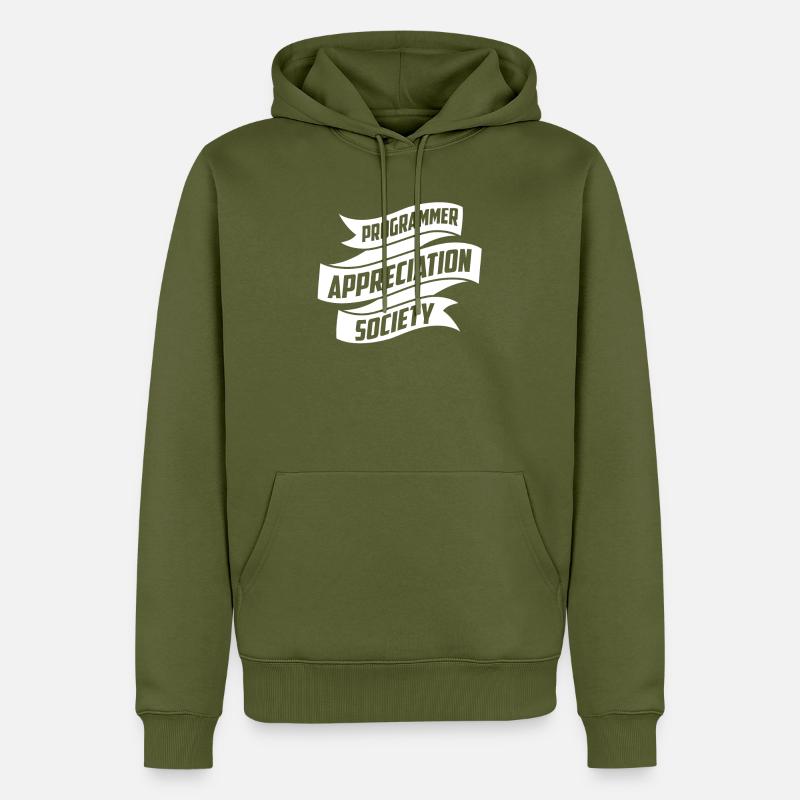 Entwickler Coder Programmierer - Männer Premium Bio Hoodie - Khaki
