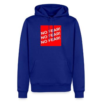 NF 3 - Männer Premium Bio Hoodie - Royalblau - Vorne - Nico (187cm)
