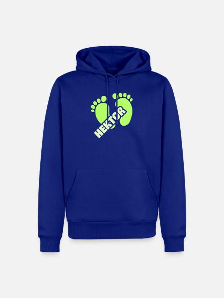 Hektor - Männer Premium Bio Hoodie - Royalblau