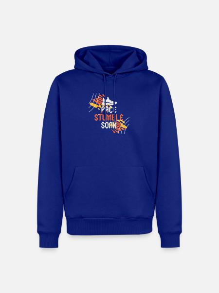 Geschwindigkeit und städtischer Schwung - Männer Premium Bio Hoodie - Royalblau