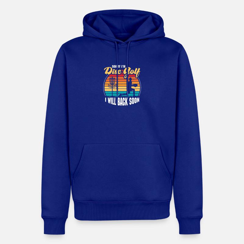Disc Golf Geschenke Discgolf - Männer Premium Bio Hoodie - Royalblau