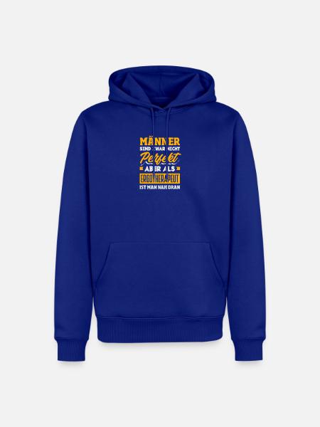 Ergotherapeut Nah Dran - Männer Premium Bio Hoodie - Royalblau
