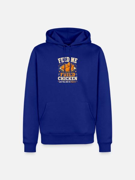 Fried Chicken Knusperhähnchen Geschenke - Männer Premium Bio Hoodie - Royalblau