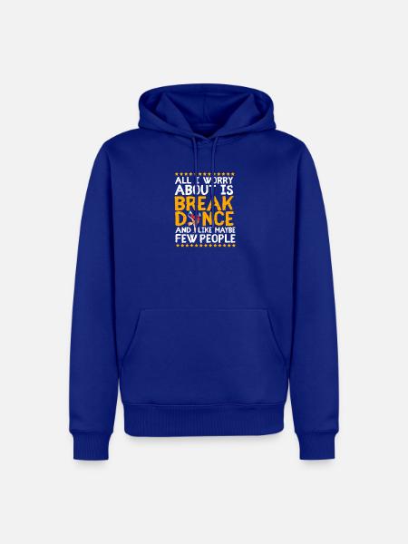 Breakdance - Männer Premium Bio Hoodie - Royalblau