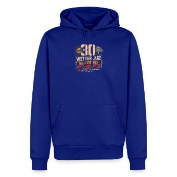 30 Geburtstag Geschenk Lustiger Spruch Party Humor - Männer Premium Bio Hoodie - Royalblau - Vorne - Nico (187cm)
