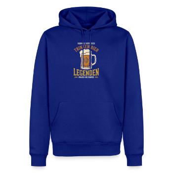 Legenden Brauen Ihr Eigenes Bier Hobbybrauer - Männer Premium Bio Hoodie - Royalblau - Vorne - Nico (187cm)